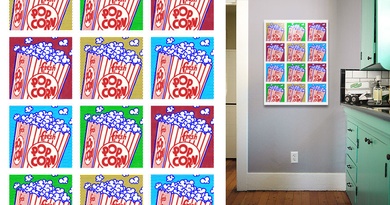 POP 'art' CORN