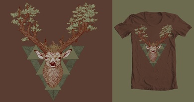 Forest Spirit Deer