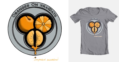 Oranges On Dark Days