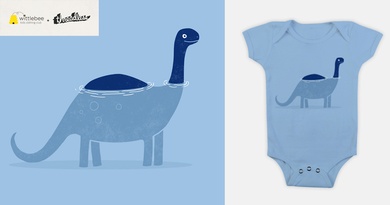 Bathing Dino