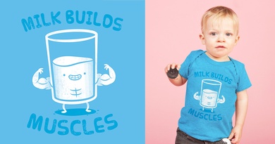 Milk Builds Muscles