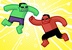 Red fight Green fight