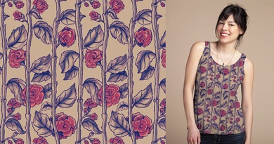 Rose pattern