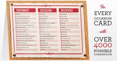 The Every Occasion Card