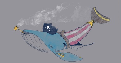 Pirate Whale