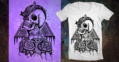 Flower Skull
