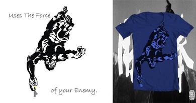 Uses the force of your enemy...