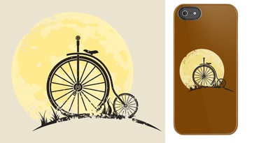 Riding to the moon