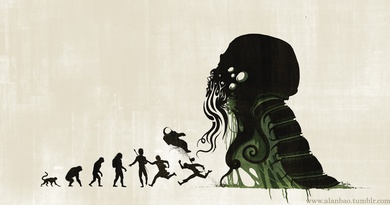 Lovecraftian Darwinism