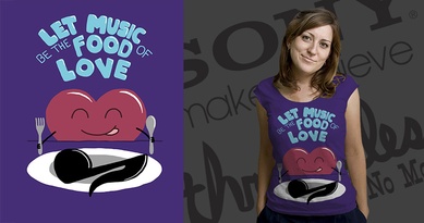 Let music be the food for love