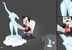 Texas Chainsaw Ice Sculpting