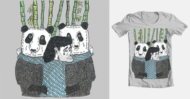 Scared Pandas