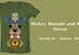 Mickey, Donald and  Pluto Totem