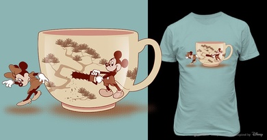 Mickey at work