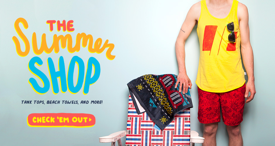 Shop the Threadless Summer Shop