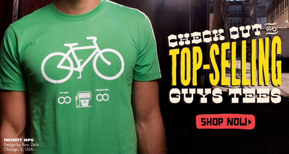 Shop Threadless Popular Guys T-Shirts