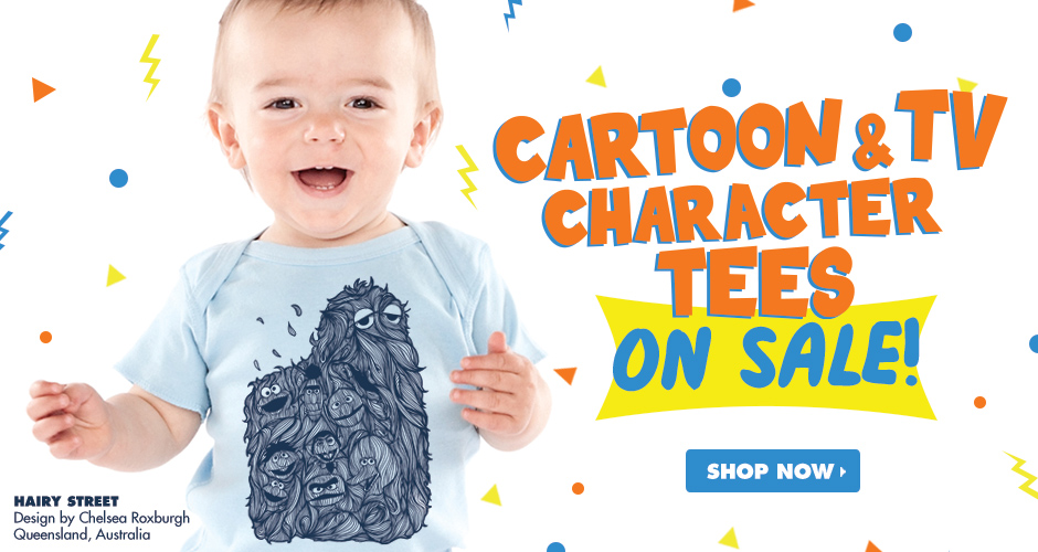 Shop Threadless Cartoon & TV Character $15 T-Shirts
