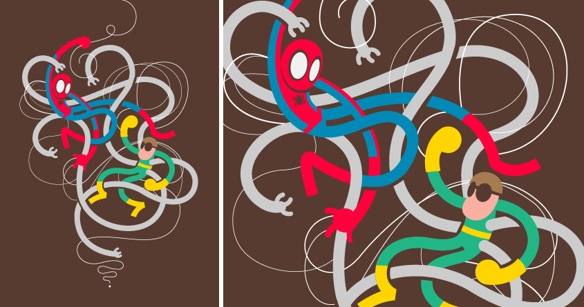 All tangled up!