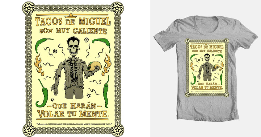 Miguels really hot tacos