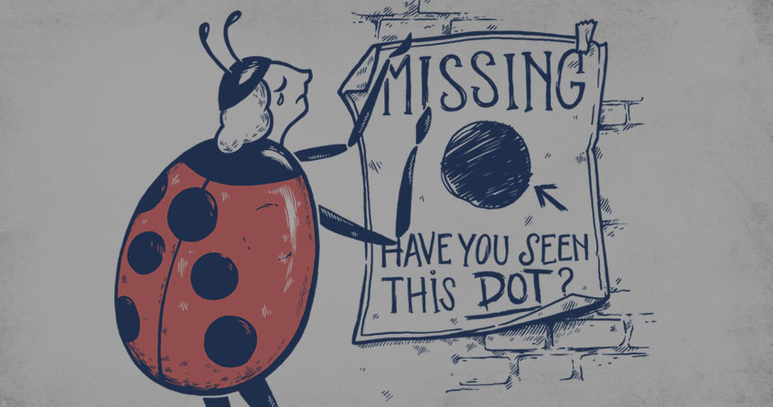 Missing dot