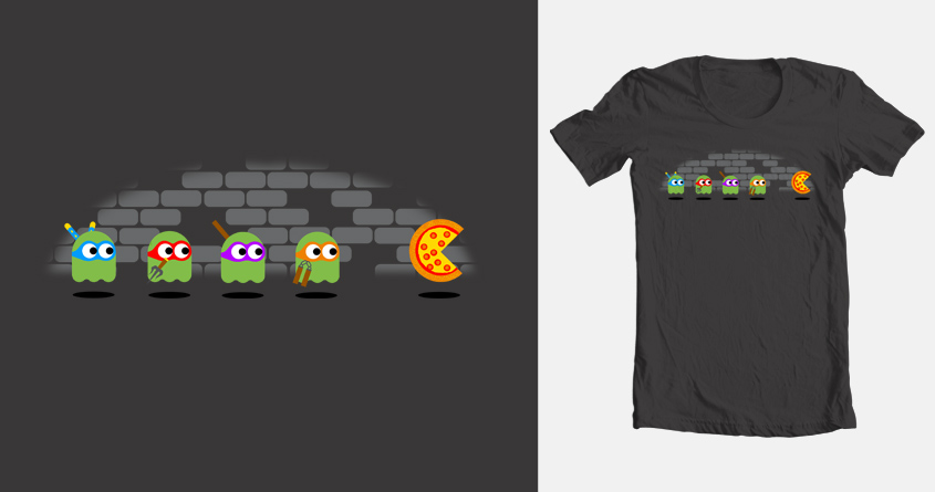 threadless pacman shirt