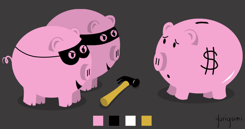 Piggy Bank Robbery