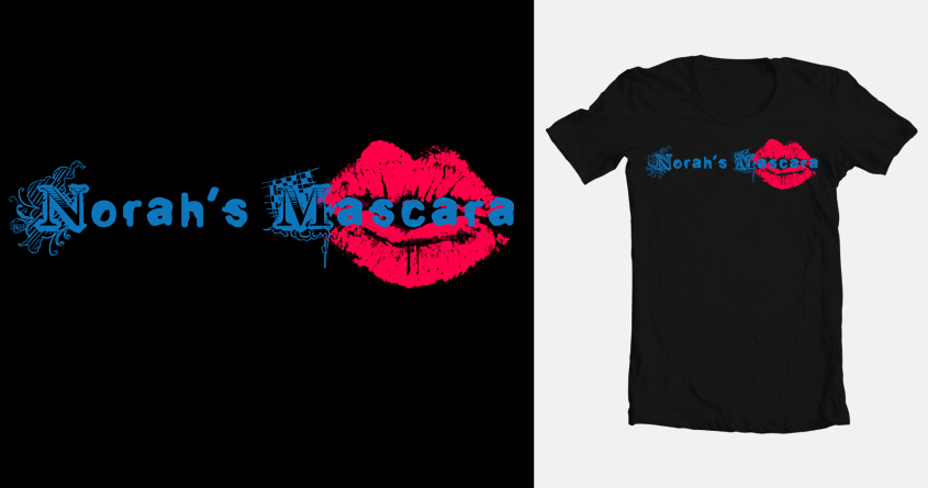 Norah's Mascara kiss T-shirt