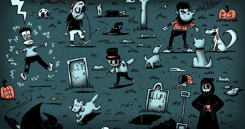 Graveyard Antics