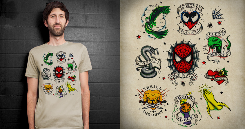 Spidey Tattoo Flash
