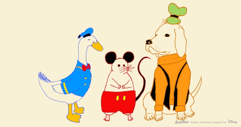 Mouse, Duck, and Dog!