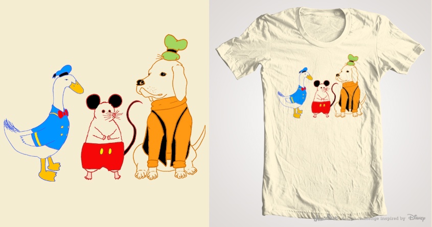 Mouse, Duck, and Dog!