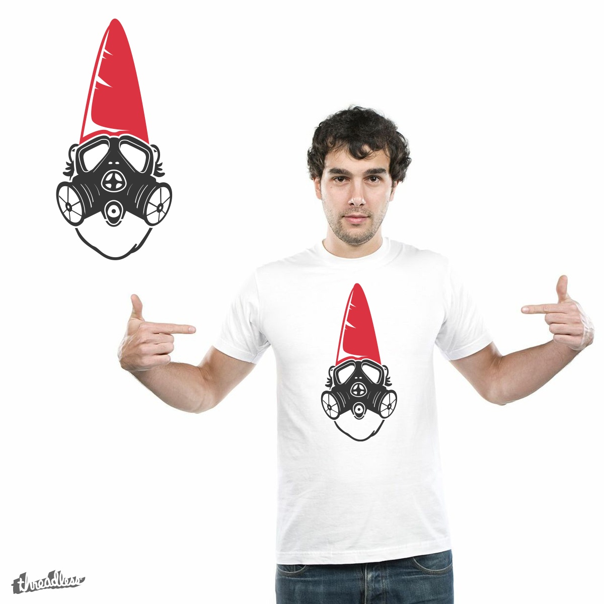 Gnome Quarantine, a cool t-shirt design
