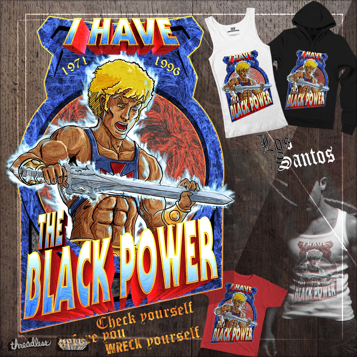 I have the Black Power!, a cool t-shirt design