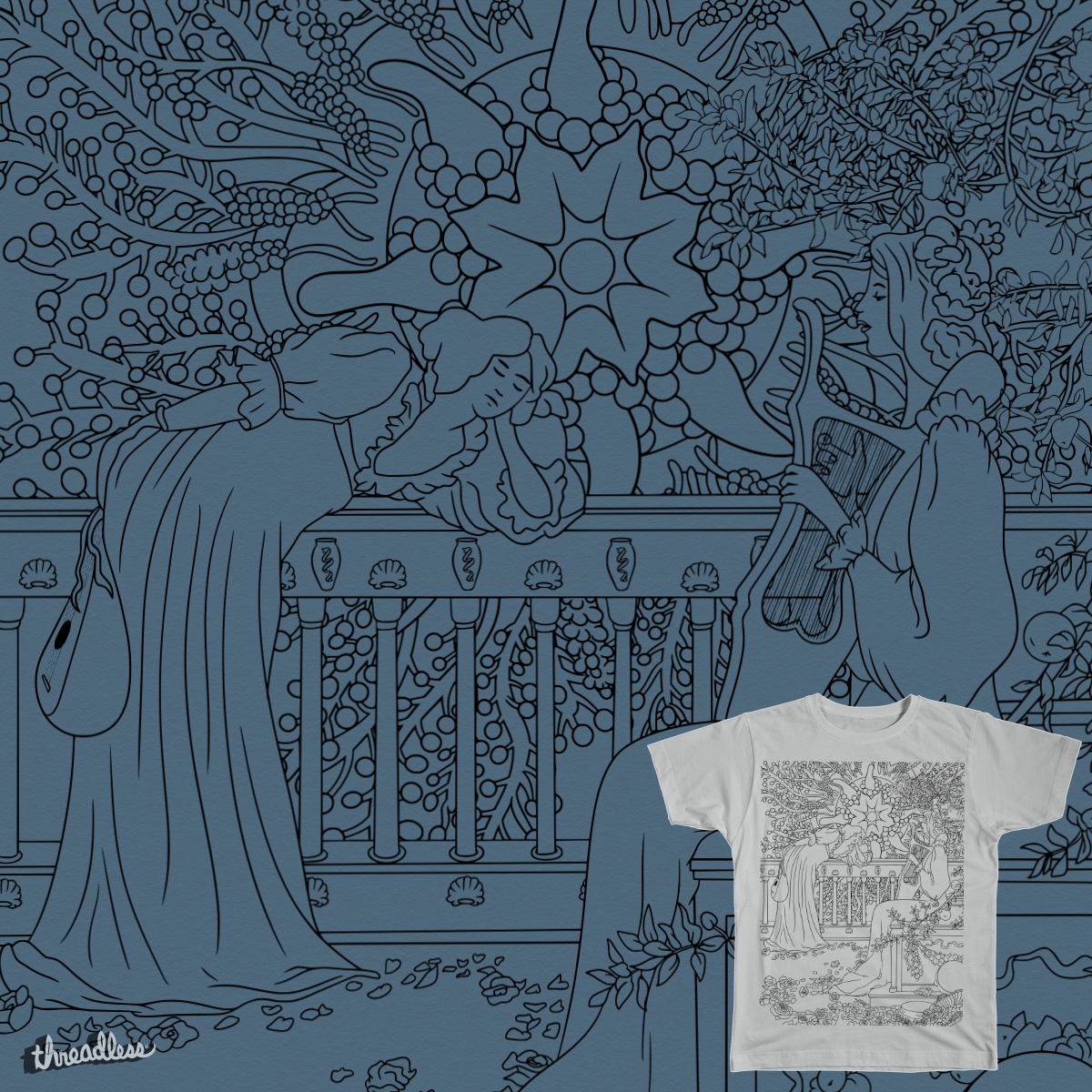 Concert for the Lovecraftian Horror, a cool t-shirt design