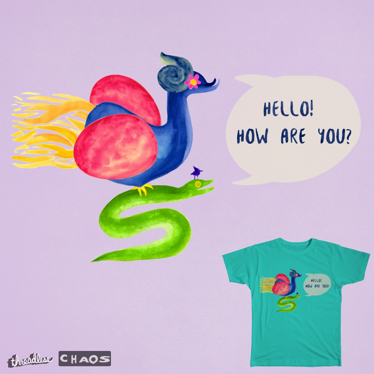Hello! How are you?, a cool t-shirt design