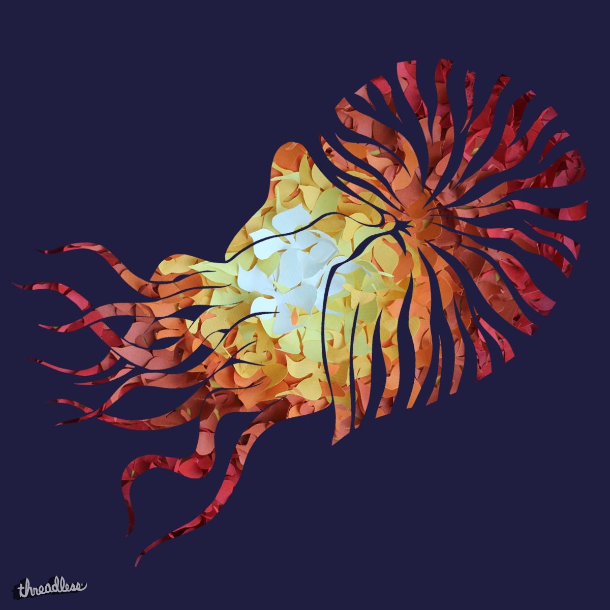 Nautilus, a cool t-shirt design