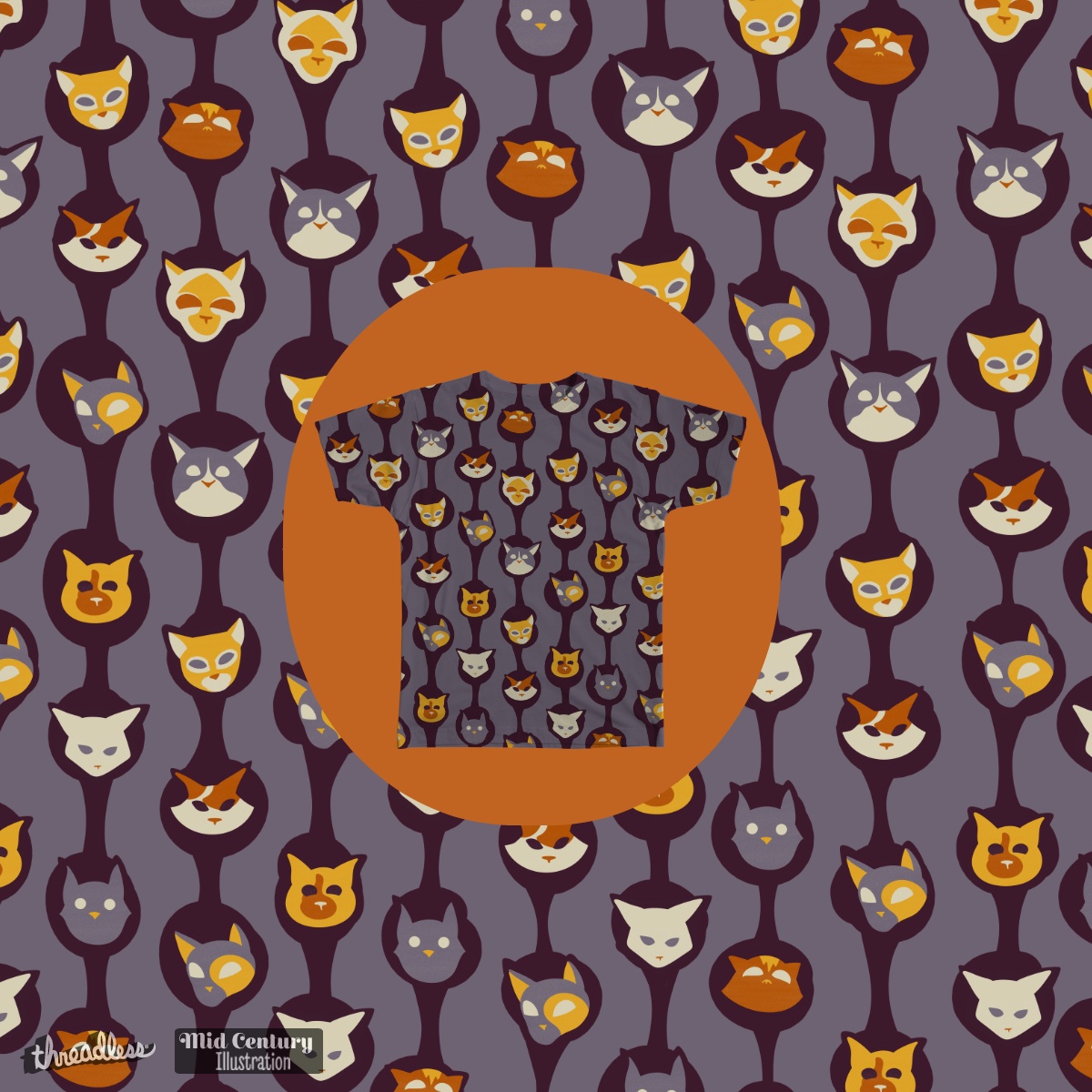 Cool Cats, a cool t-shirt design